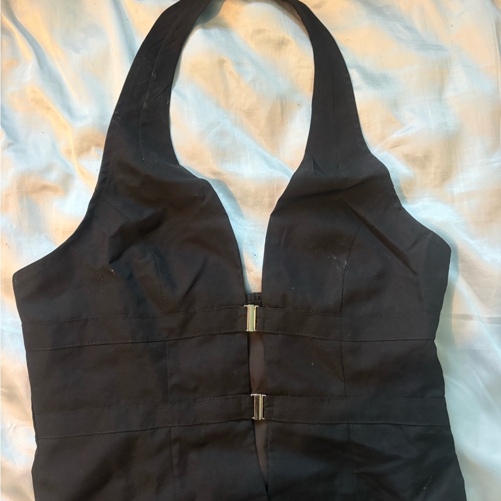 Shein Black Halter